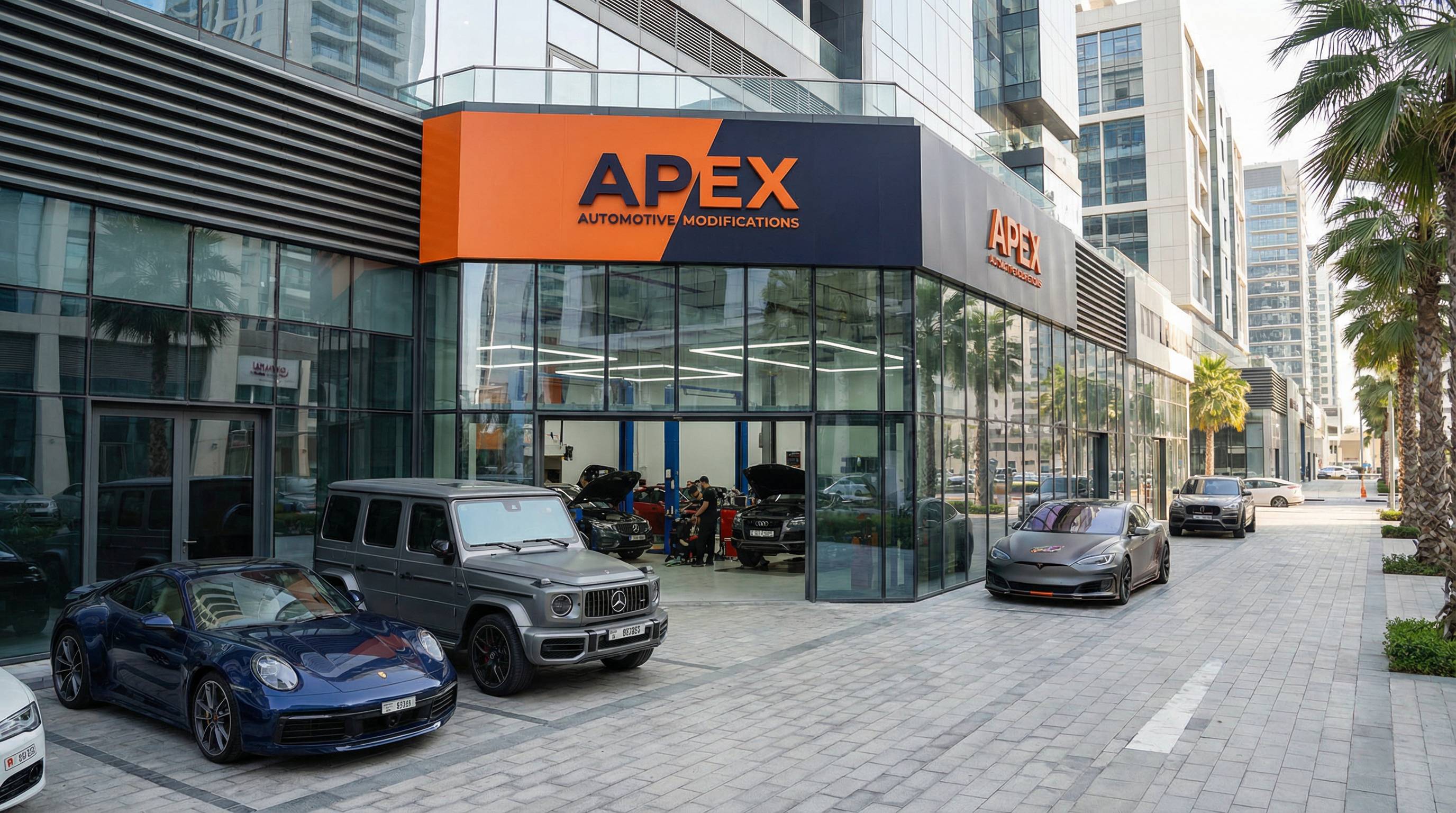 爱情岛汽车改装门店